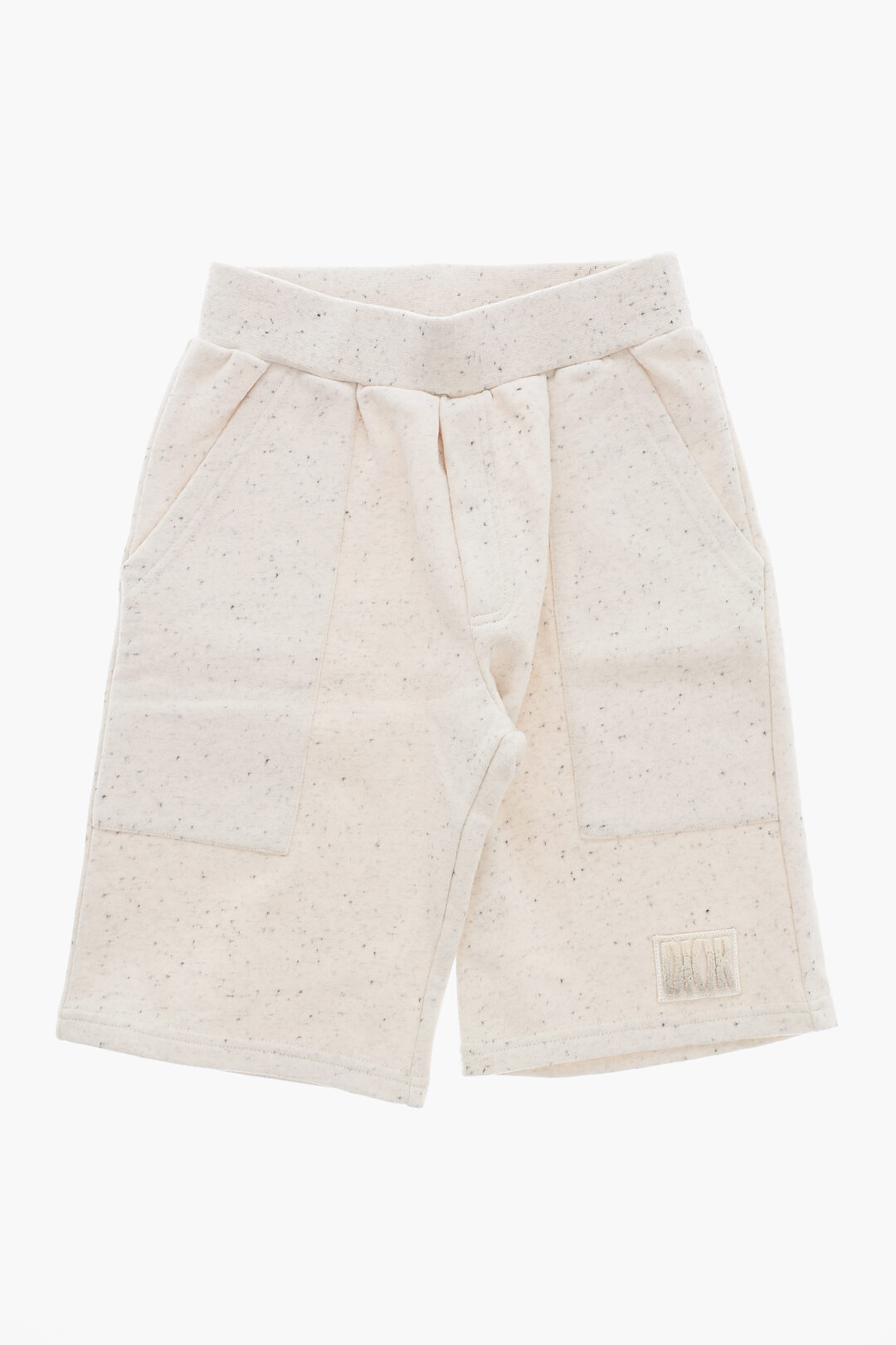 DIOR KIDS 싱글 주름 면 혼합 반바지