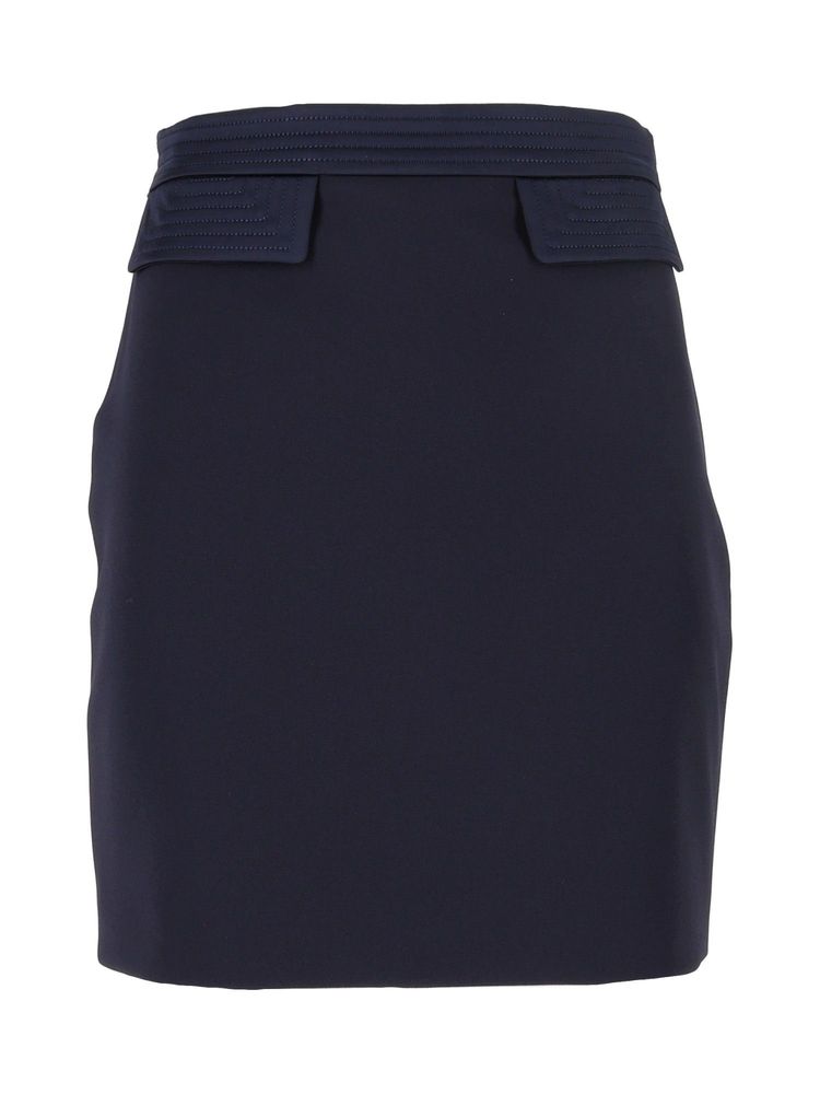 ELISABETTA FRANCHI 대비 허리 미니 스커트