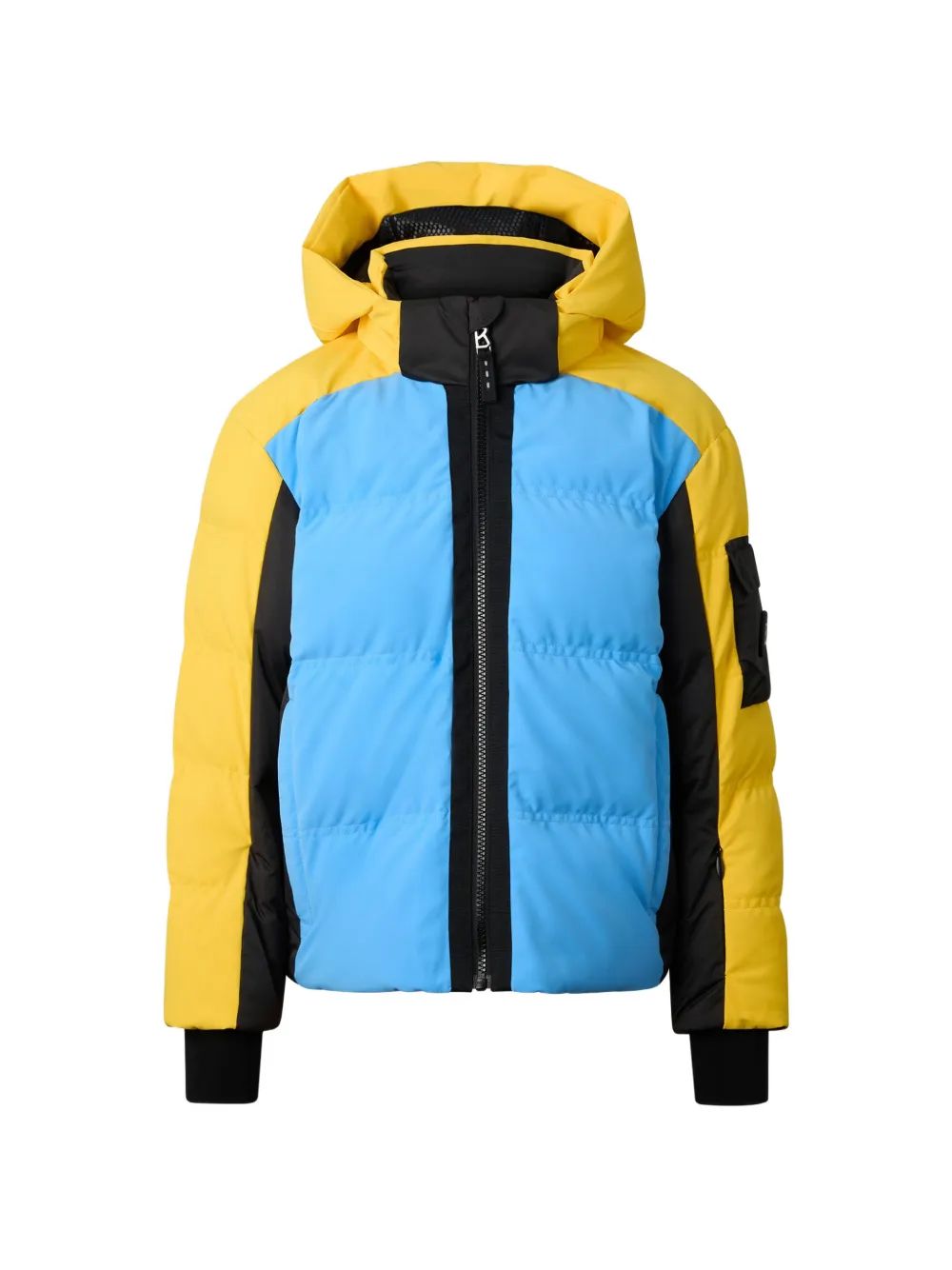 Bogner Kids 파블로 컬러 블록 퀼팅 자켓