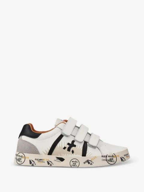 Premiata Kids 윌 비 터치 스트랩 스니커즈