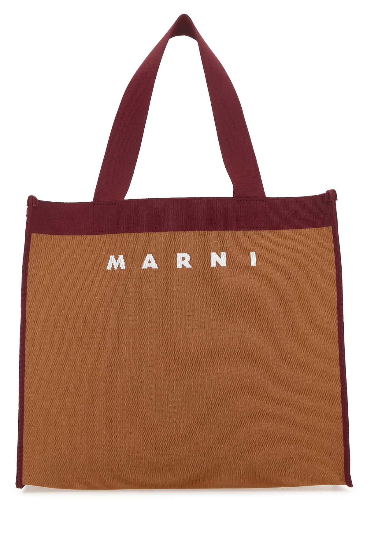 MARNI 마르니 투톤 패브릭 미디엄 쇼핑 백