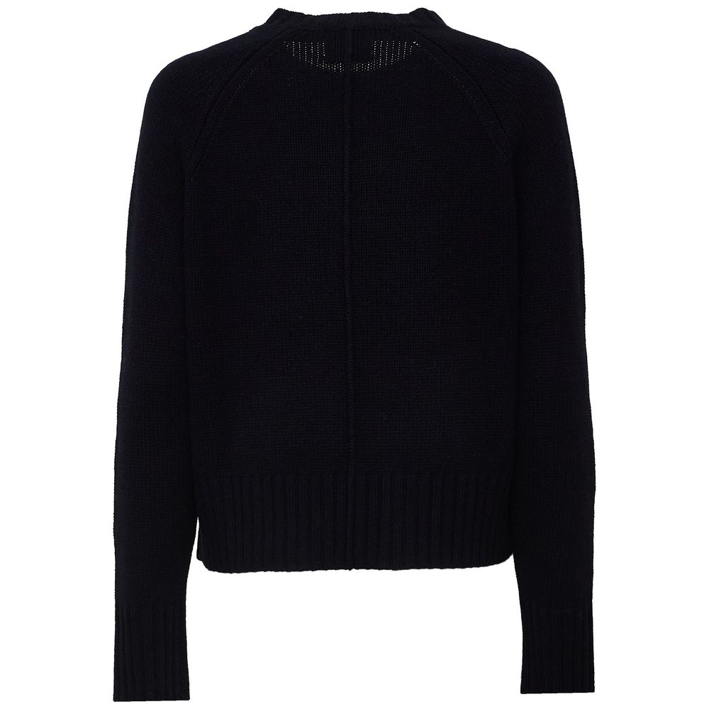 ALLUDE 크루넥 니트 스웨터