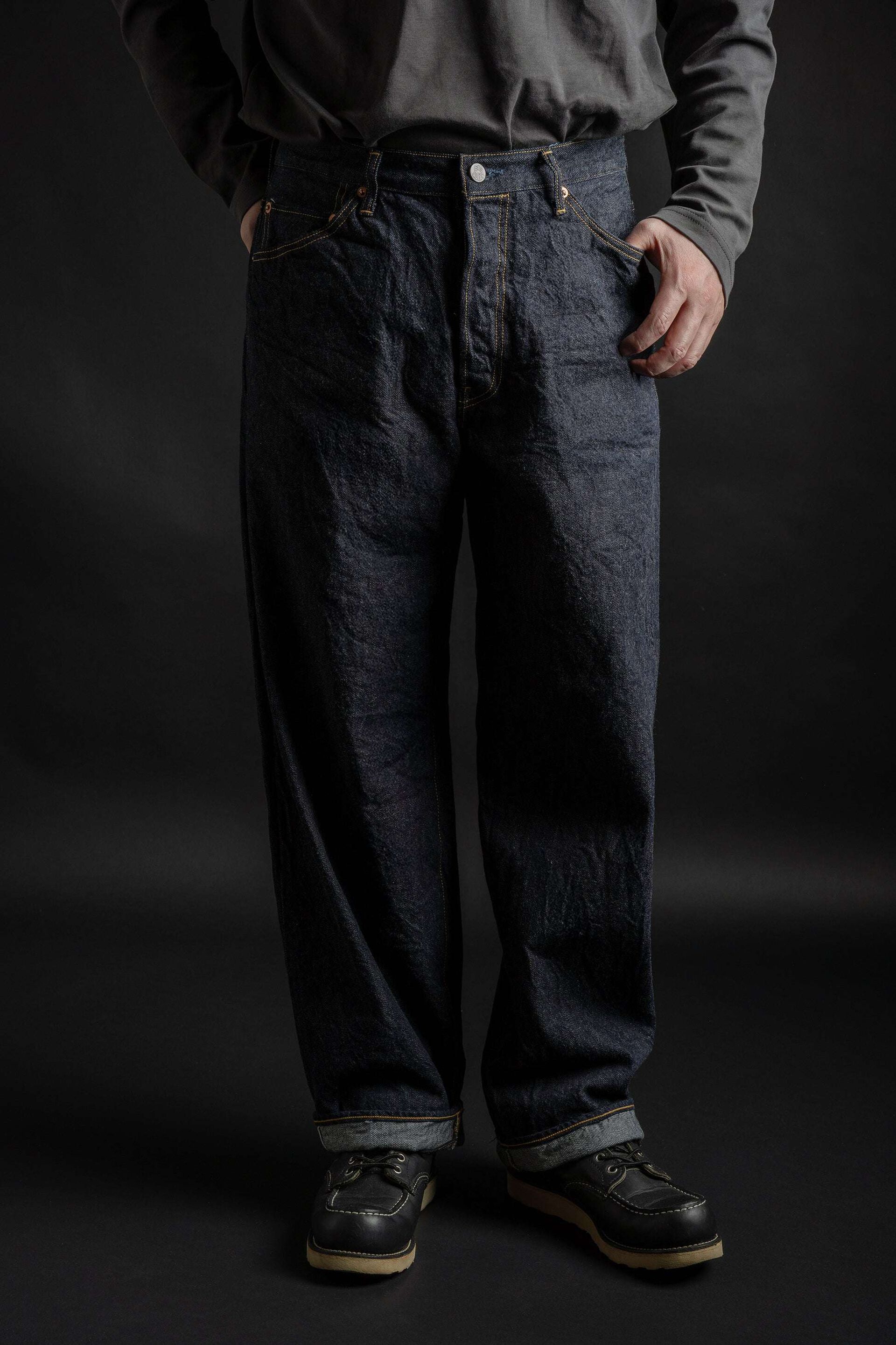 BIG JOHN M101SLB 12OZ SL 빈티지 레귤러 스트레이트