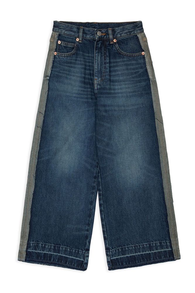 MM6 Maison Margiela Kids 와이드 레그 패널 진