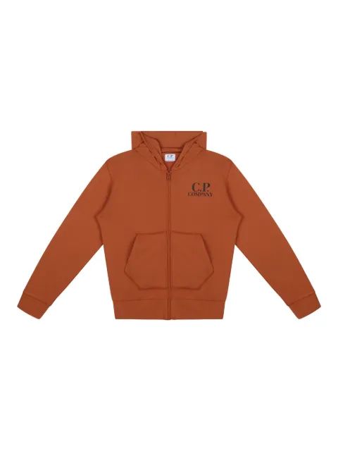 C.P. Company Kids 고글 디테일 후드티