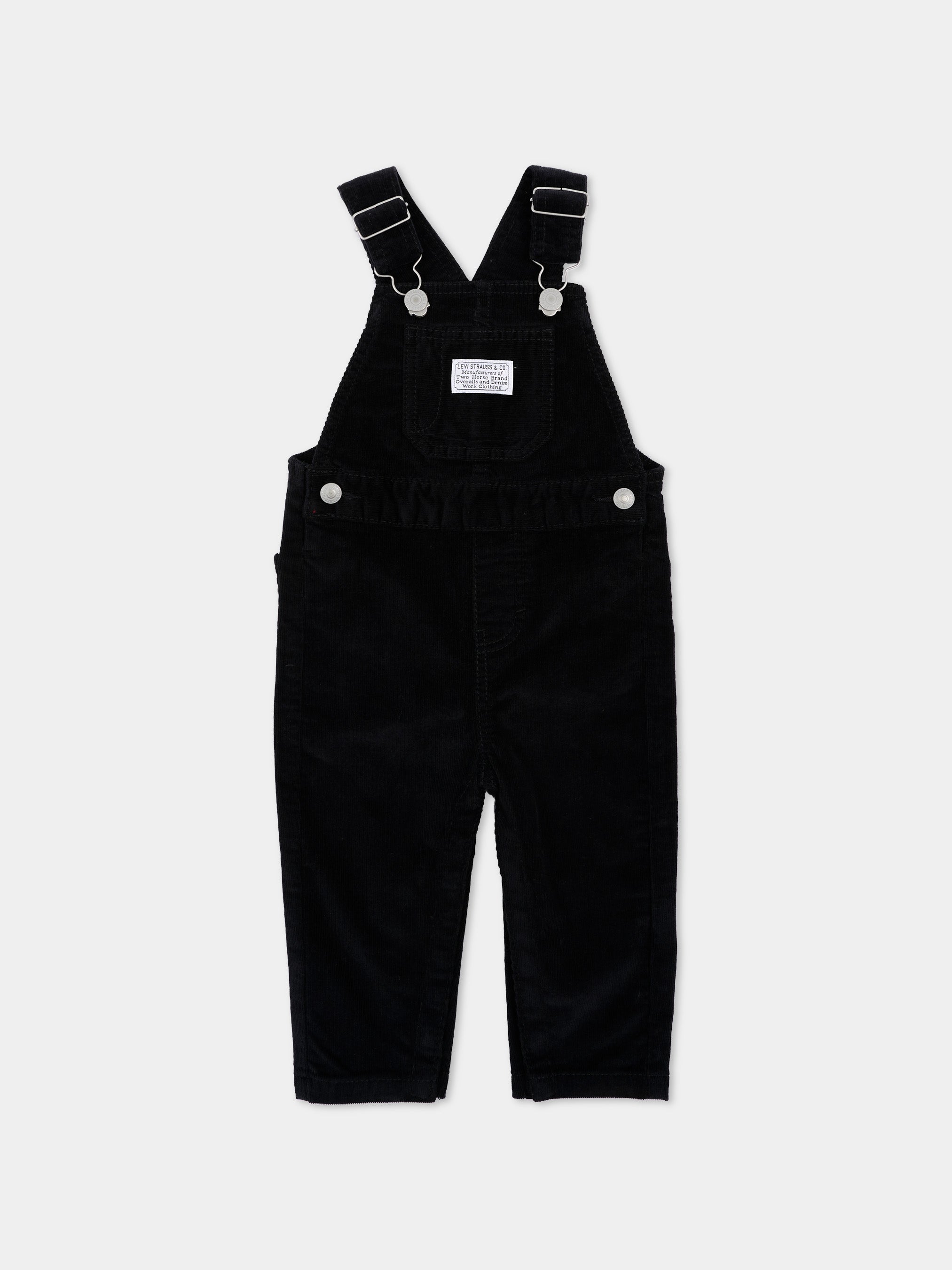 Levi's Kids 블랙 오버롤