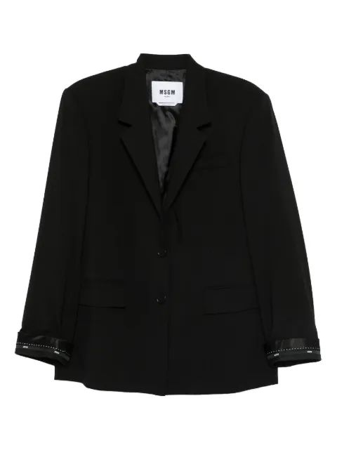 MSGM 버튼 장식 소매 재킷