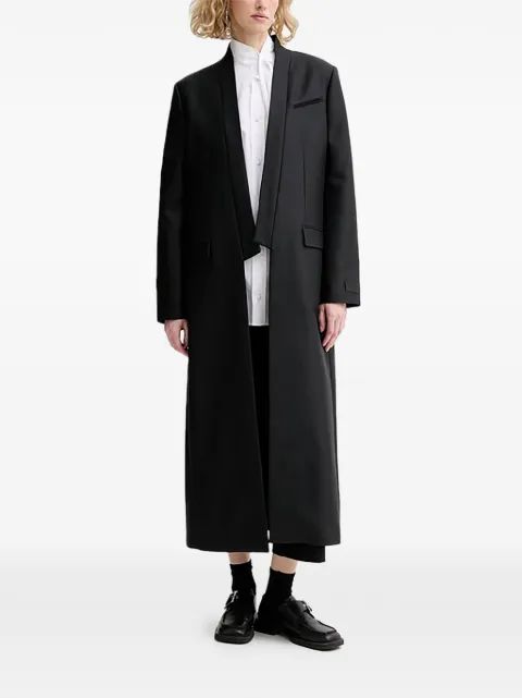 KENZO 노치드 라펠 코트