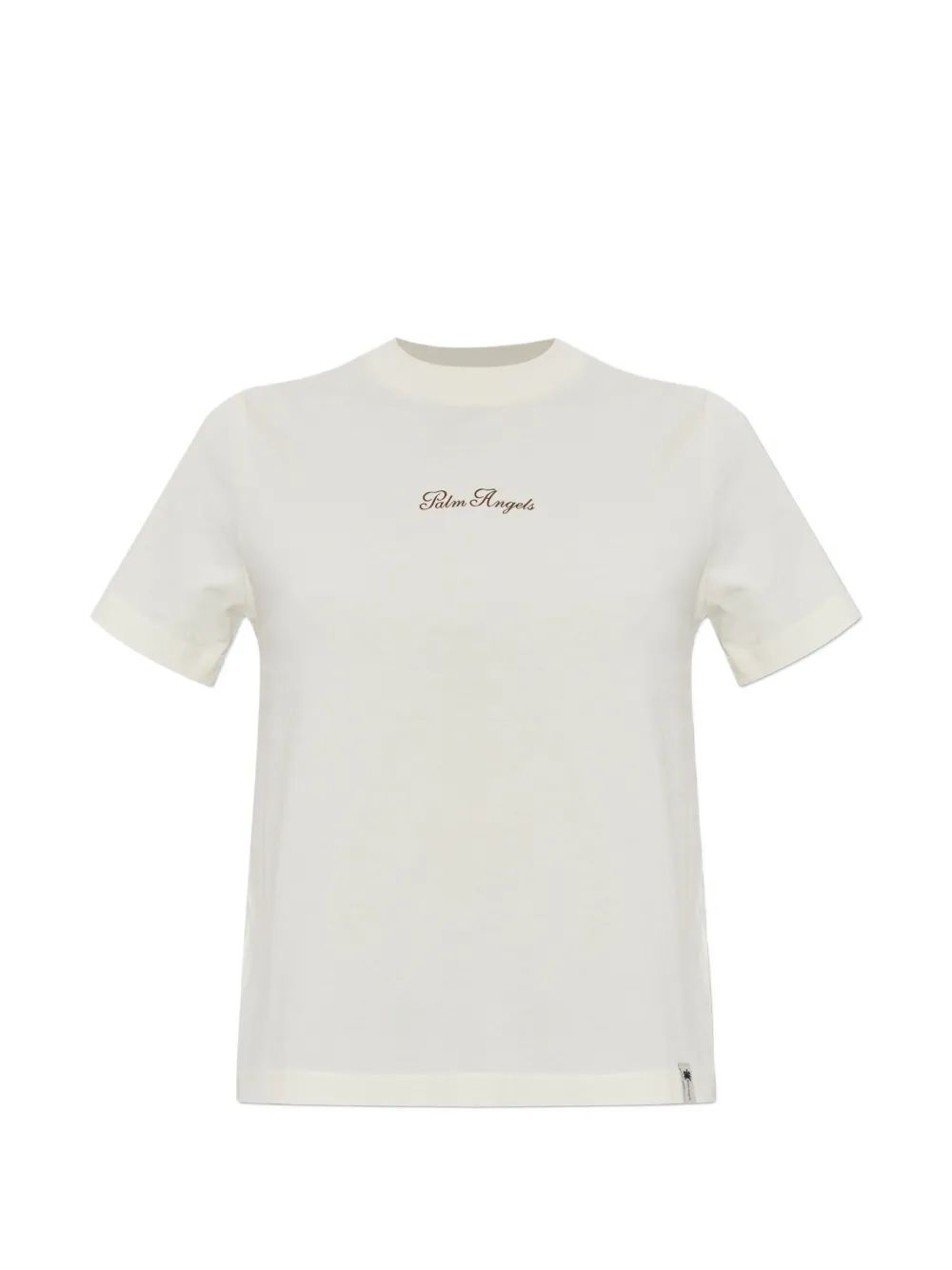 PALM ANGELS 로고 프린트 면 티셔츠
