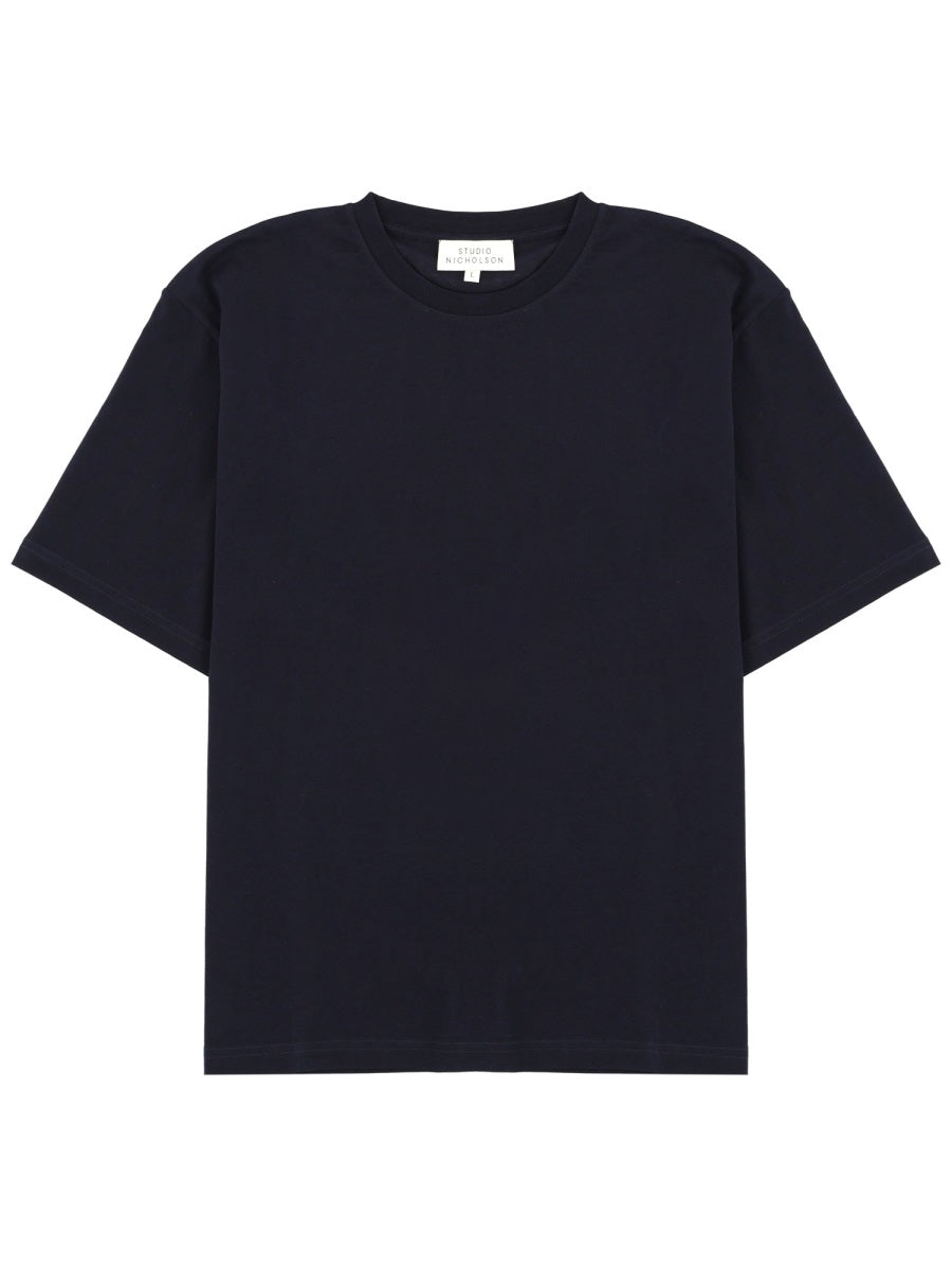 Studio Nicholson 남성 레귤러 핏 티셔츠 L