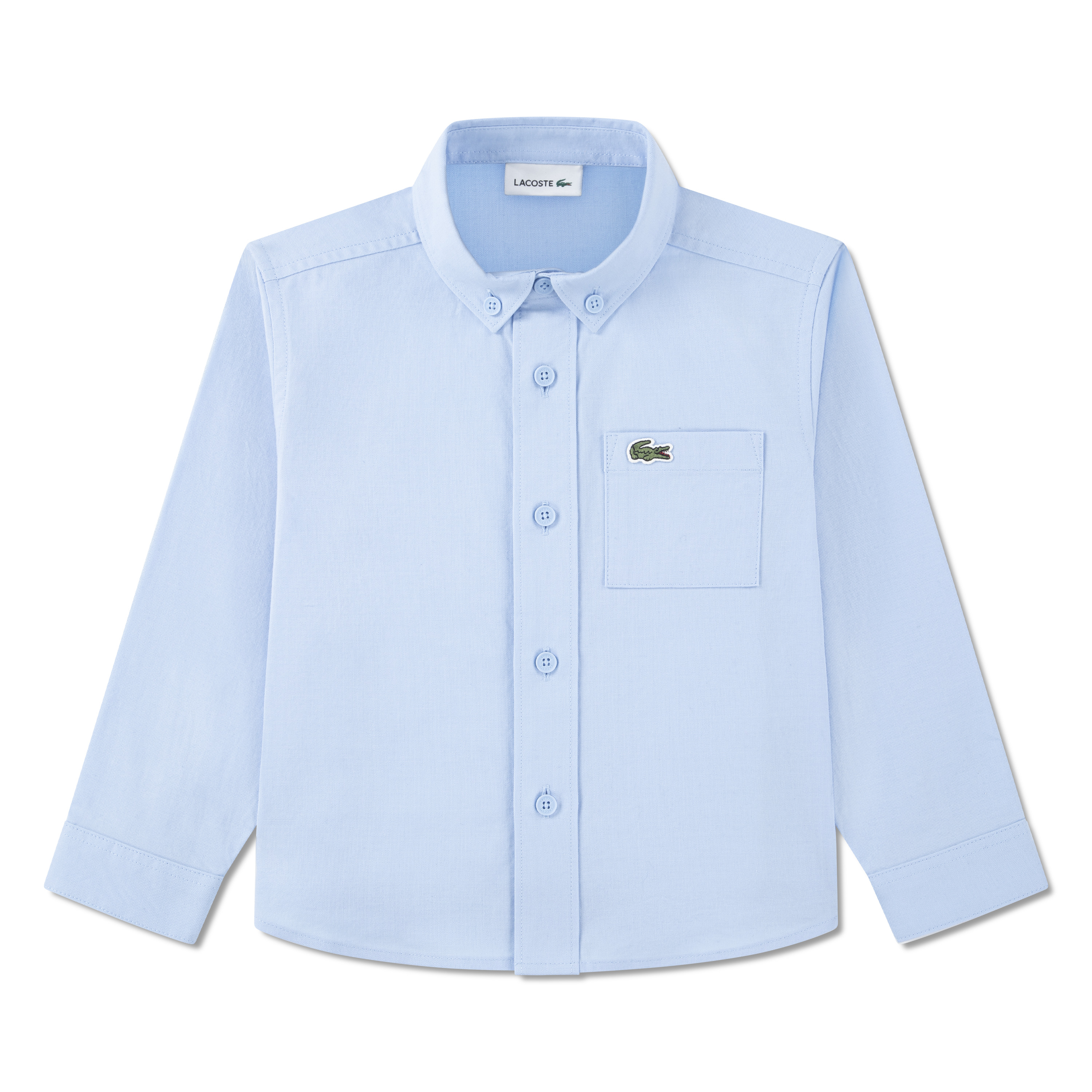 Lacoste Kids 짠 원단 상의 파노라마