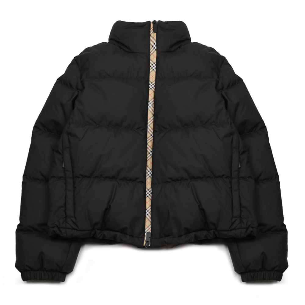 BURBERRY 버버리 체크 테이프 앰블사이드 푸퍼 재킷 8110250