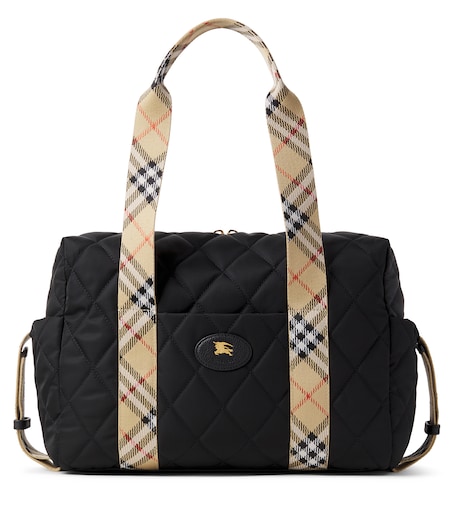 Burberry Kids 버버리 체크 퀼팅 기저귀 가방
