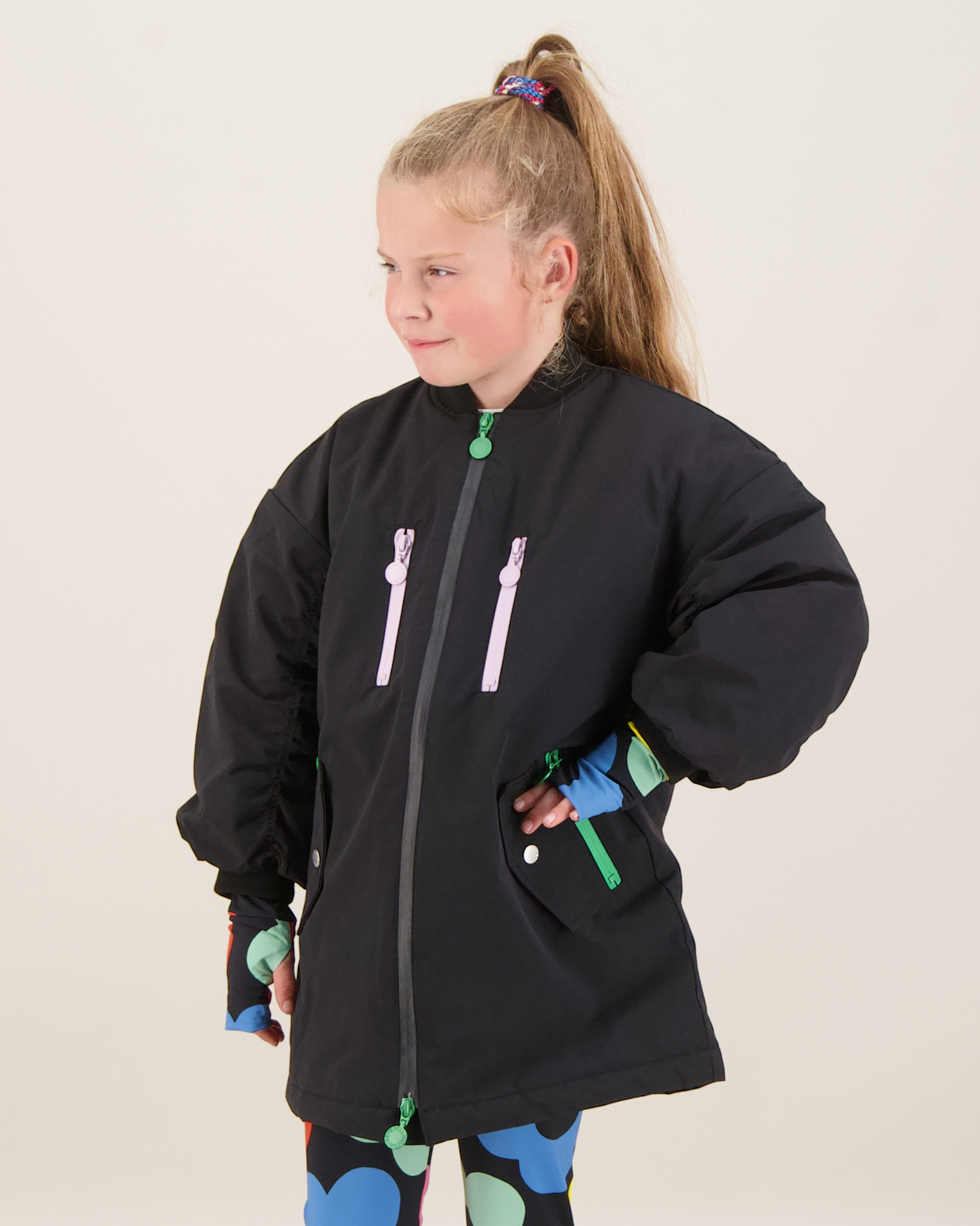 Stella McCartney Kids 롱 퍼프 자켓