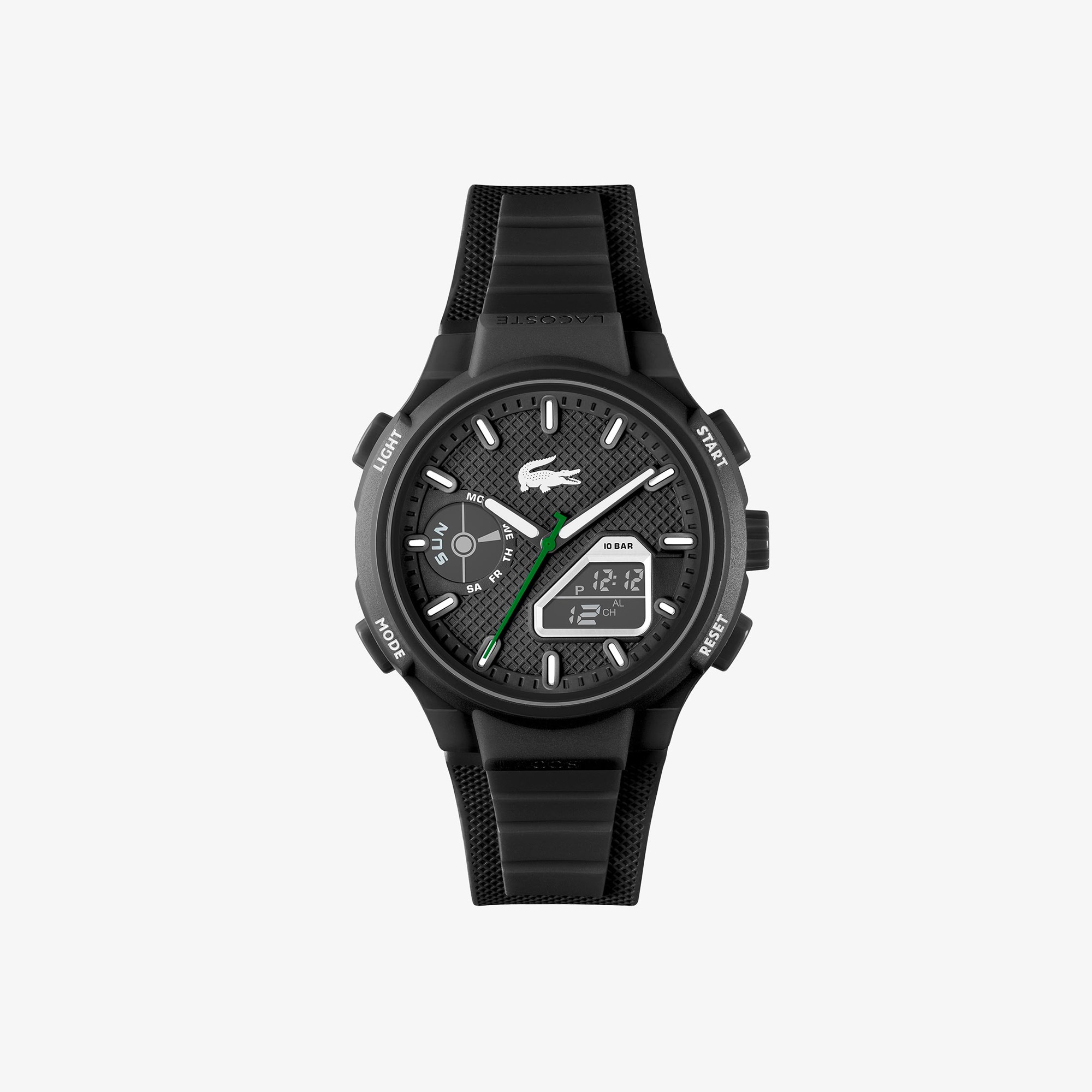 Lacoste LC33 아날로그 디지털 실리콘 시계