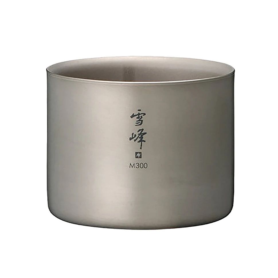 Snow Peak 티타늄 더블 월 스태킹 머그 M 300ml