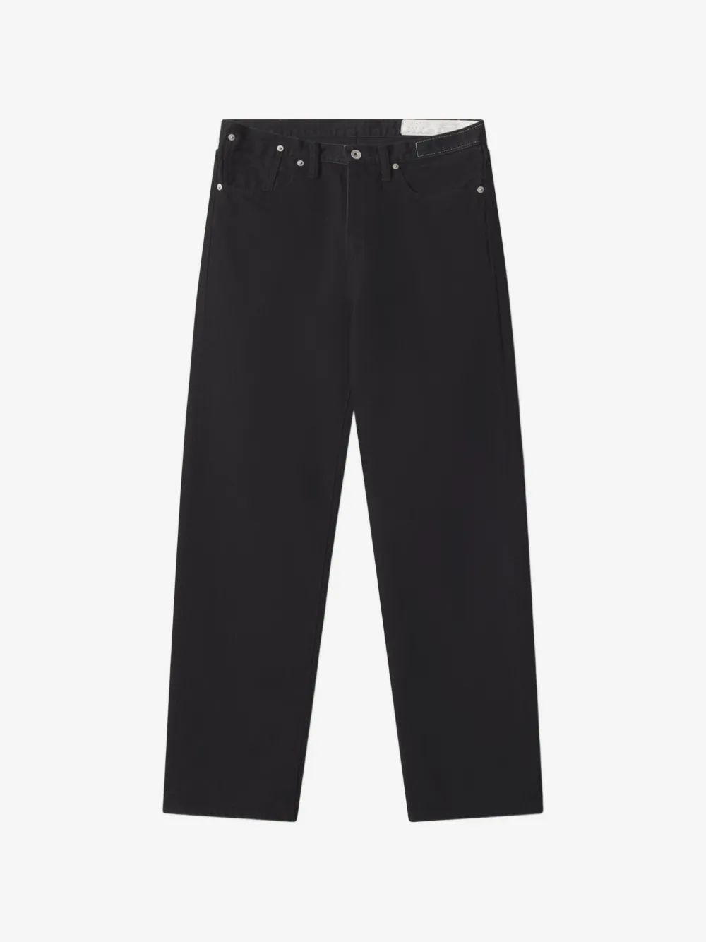MAISON KITSUNÉ 폭스 패치 스트레이트 레그 진