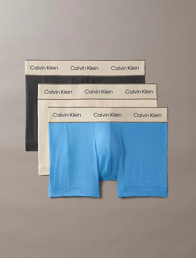CALVIN KLEIN 헤리티지 코튼 스트레치 3팩 트렁크