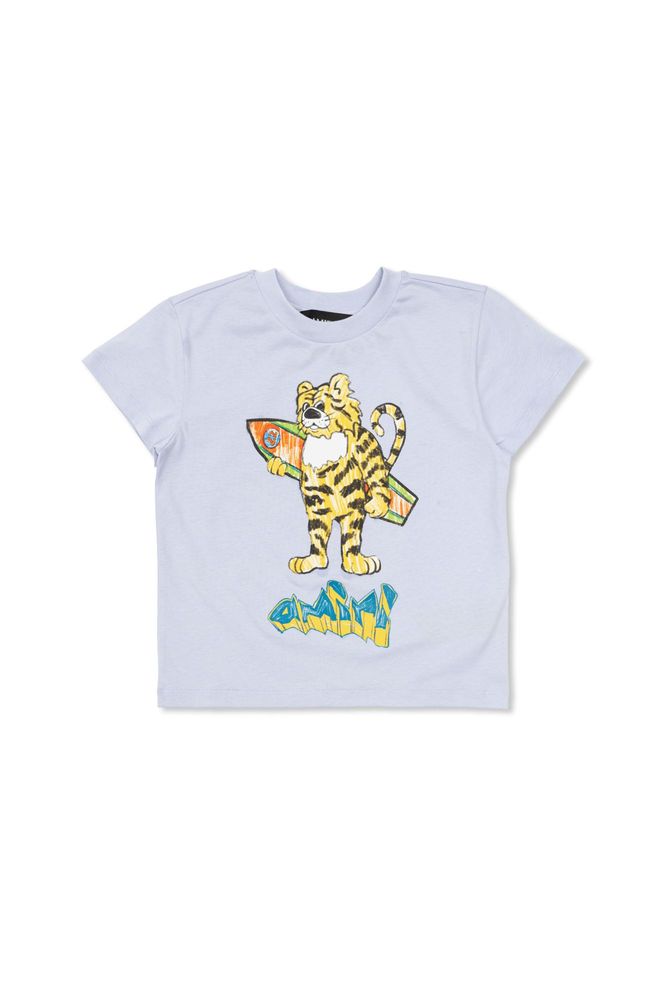AMIRI KIDS 타이거 프린트 티셔츠
