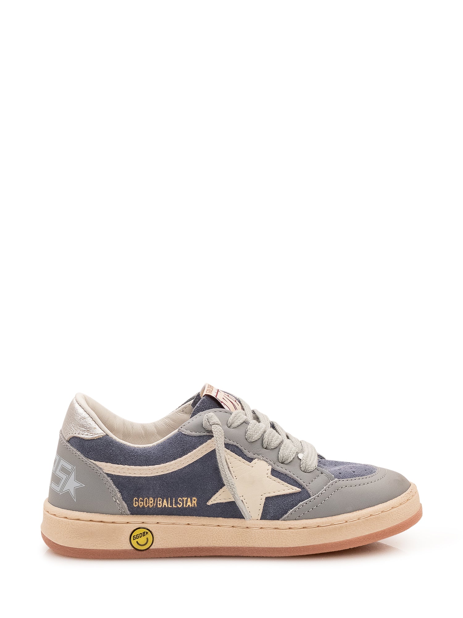 Golden Goose Kids 키즈 볼 스타 스웨이드 스니커즈
