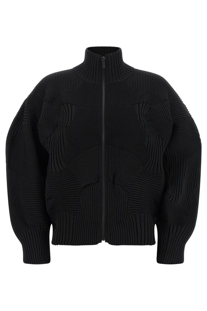 ISSEY MIYAKE 코네 코네 리브 니트 자켓