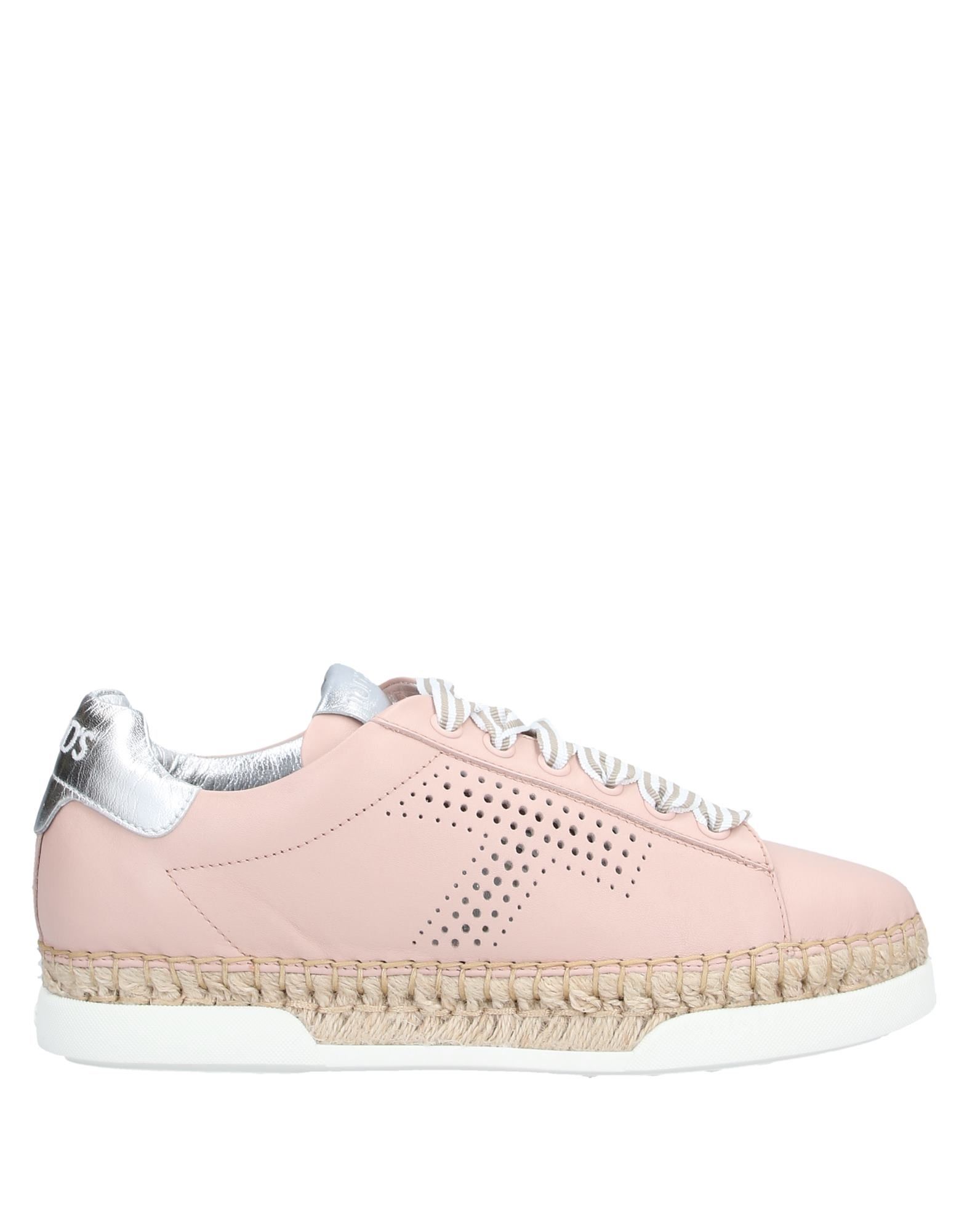 TOD'S 솔리드 컬러 스니커즈