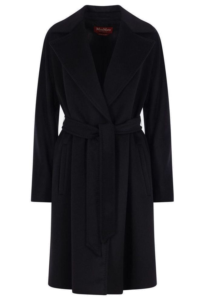 MAX MARA STUDIO 므스드라베나 벨티드 코트