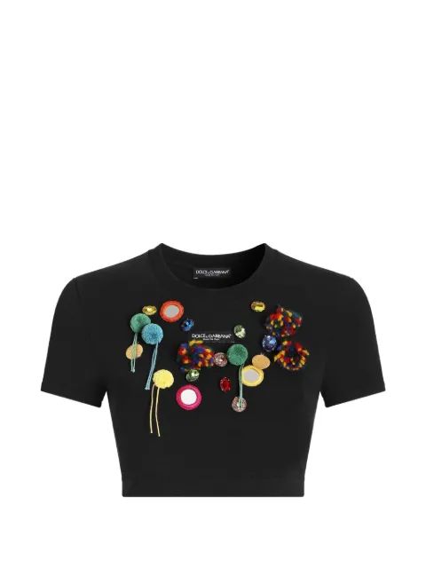 DOLCE & GABBANA 저지 티셔츠 응용
