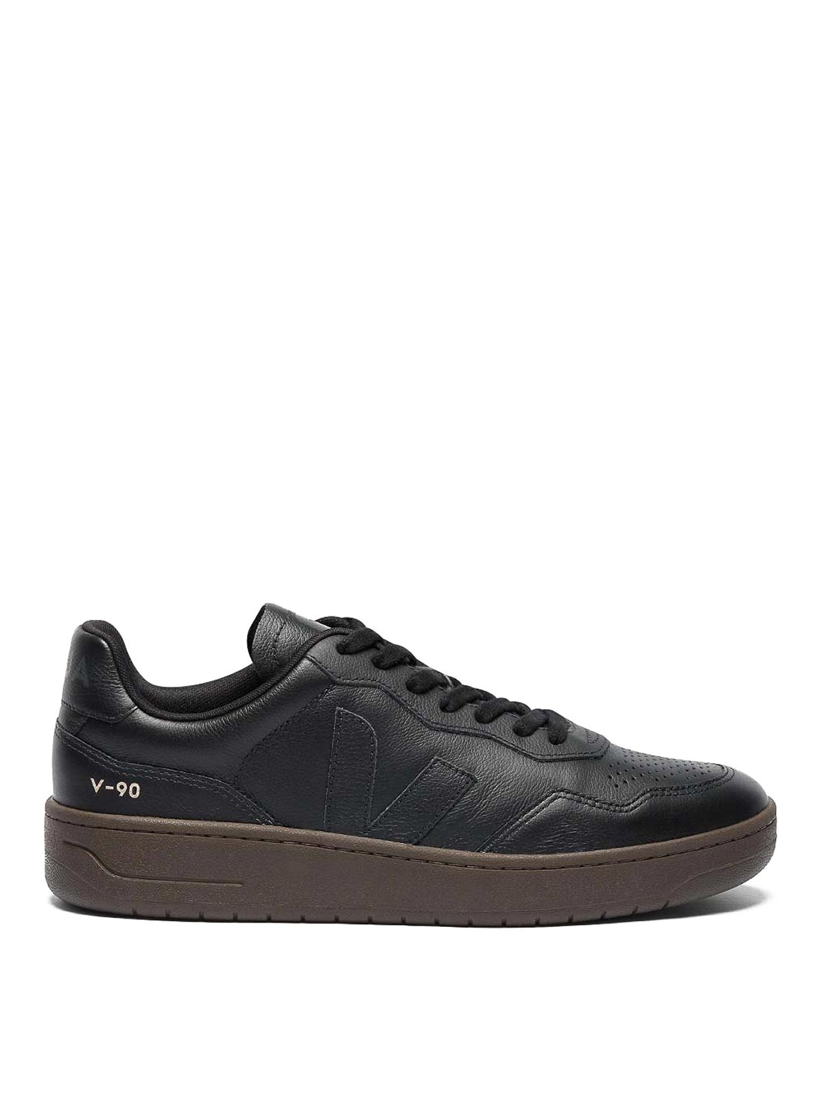 VEJA V90 오트 가죽 풀 블랙