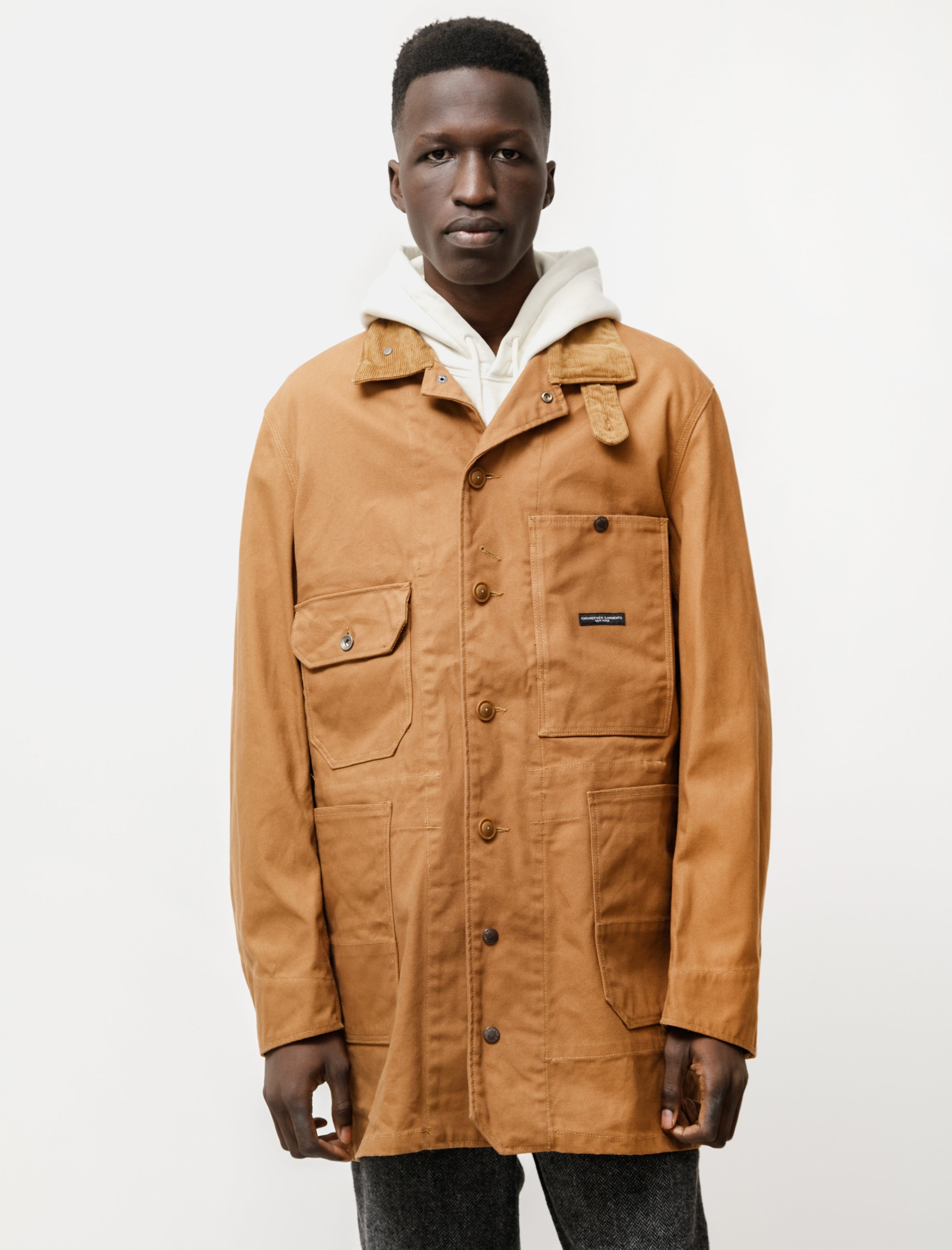 Long Logger Jacket 12oz Duck Canvas | 엔지니어드 가먼츠 | FETCHING
