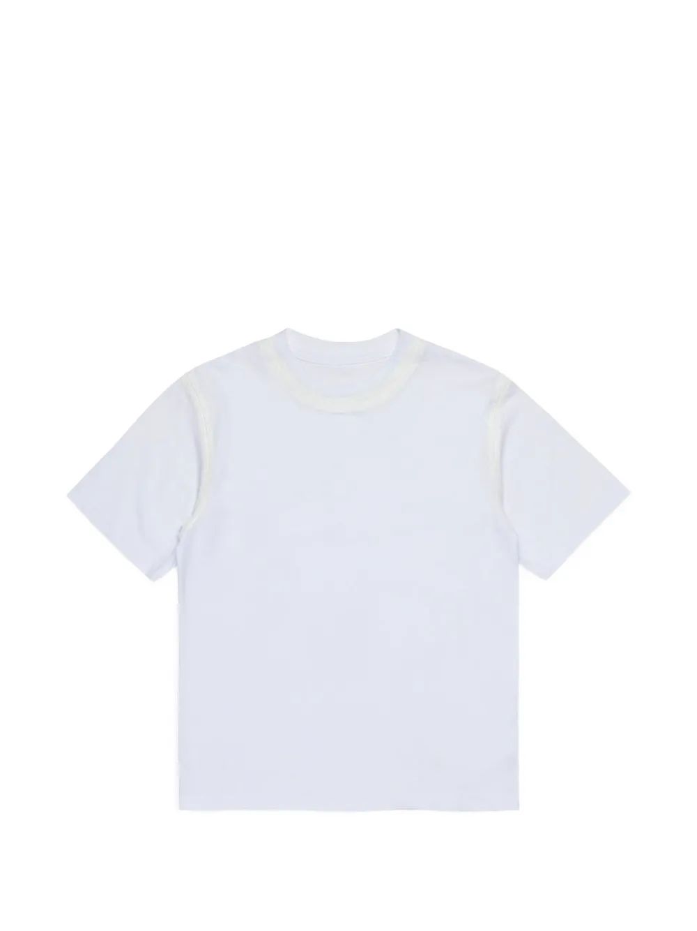 MM6 Maison Margiela Kids 엑스포즈드 심 티셔츠