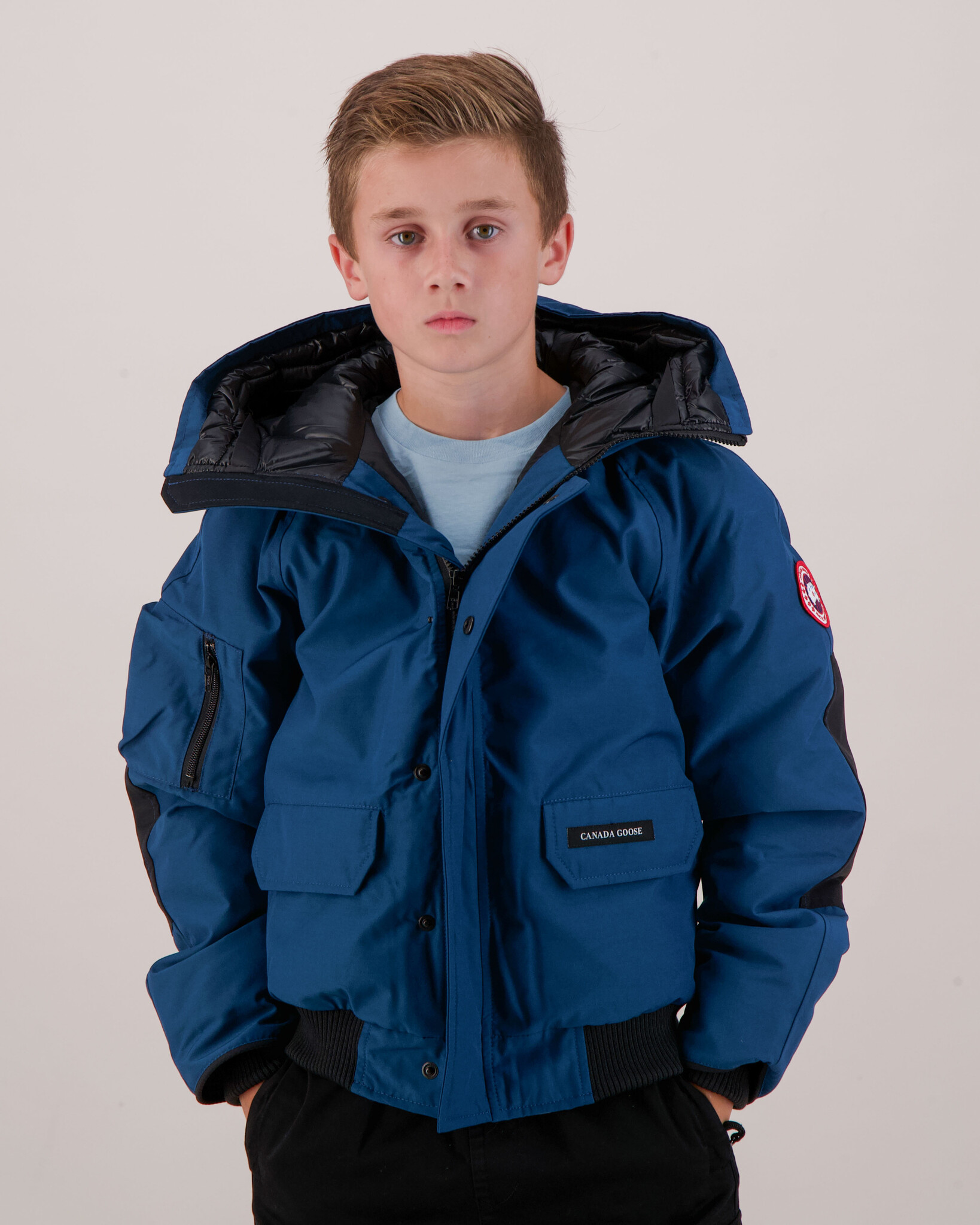 Canada Goose Kids 칠리왁 봄버 블루
