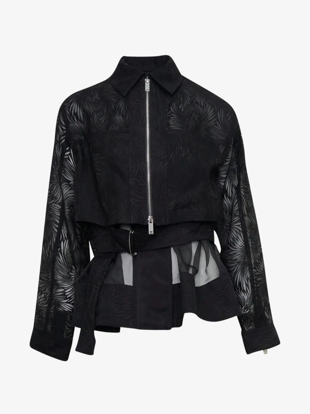 3.1 PHILLIP LIM 오간자 필 쿠프 블루종 자켓