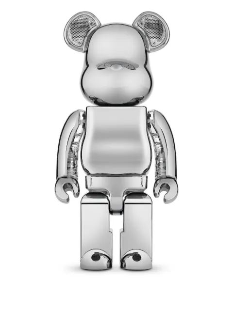 BE@RBRICK  메디콤 토이 베어브릭 크롬 실버 오디오 스피커