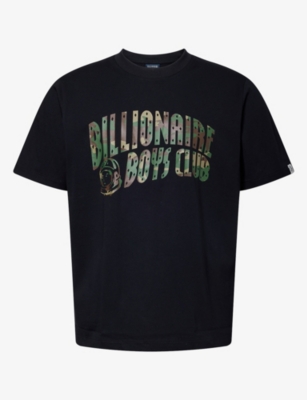 BILLIONAIRE BOYS CLUB 카모 아치 로고 코튼 티셔츠