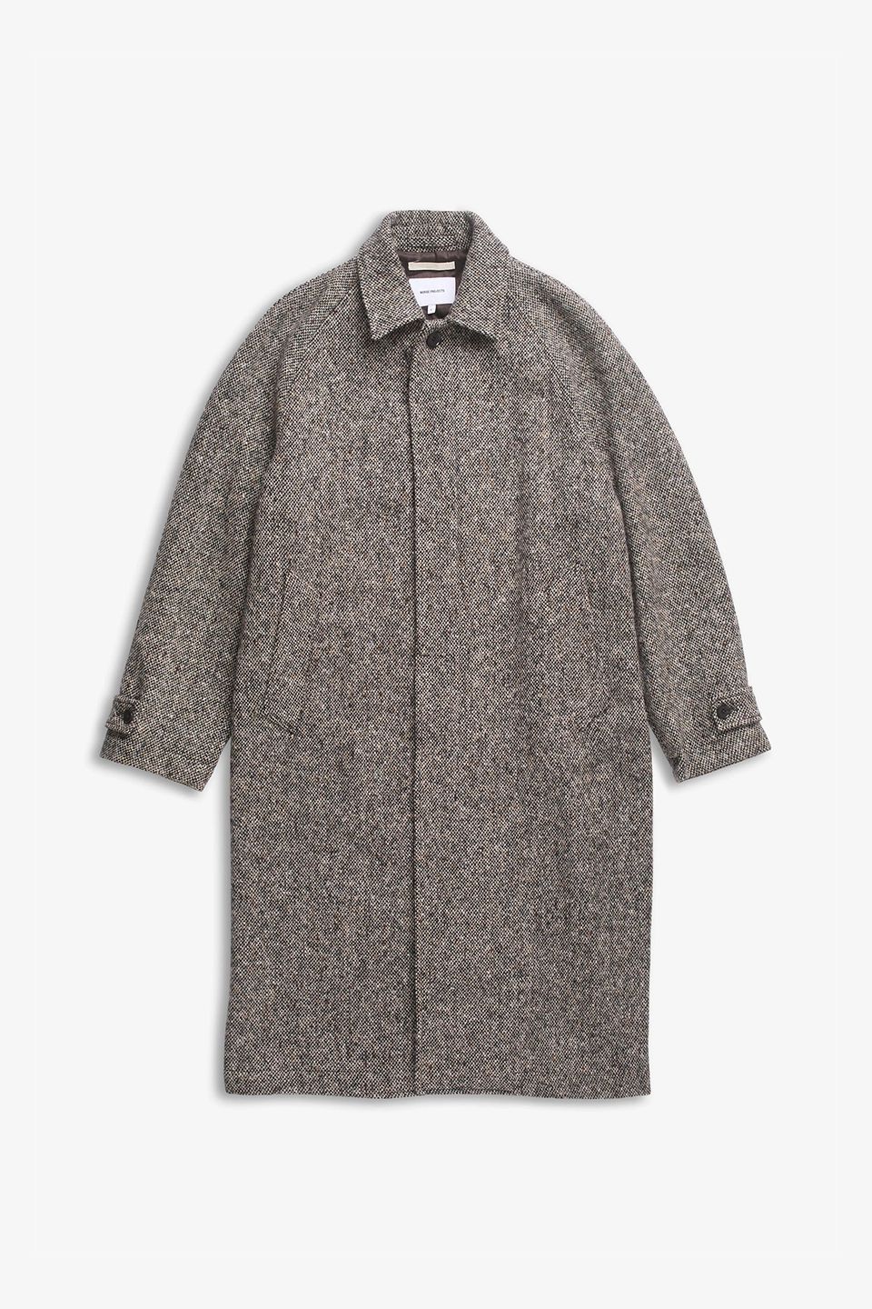 Norse Projects 레일스타드 도네갈 울 발마칸 래글런 코트