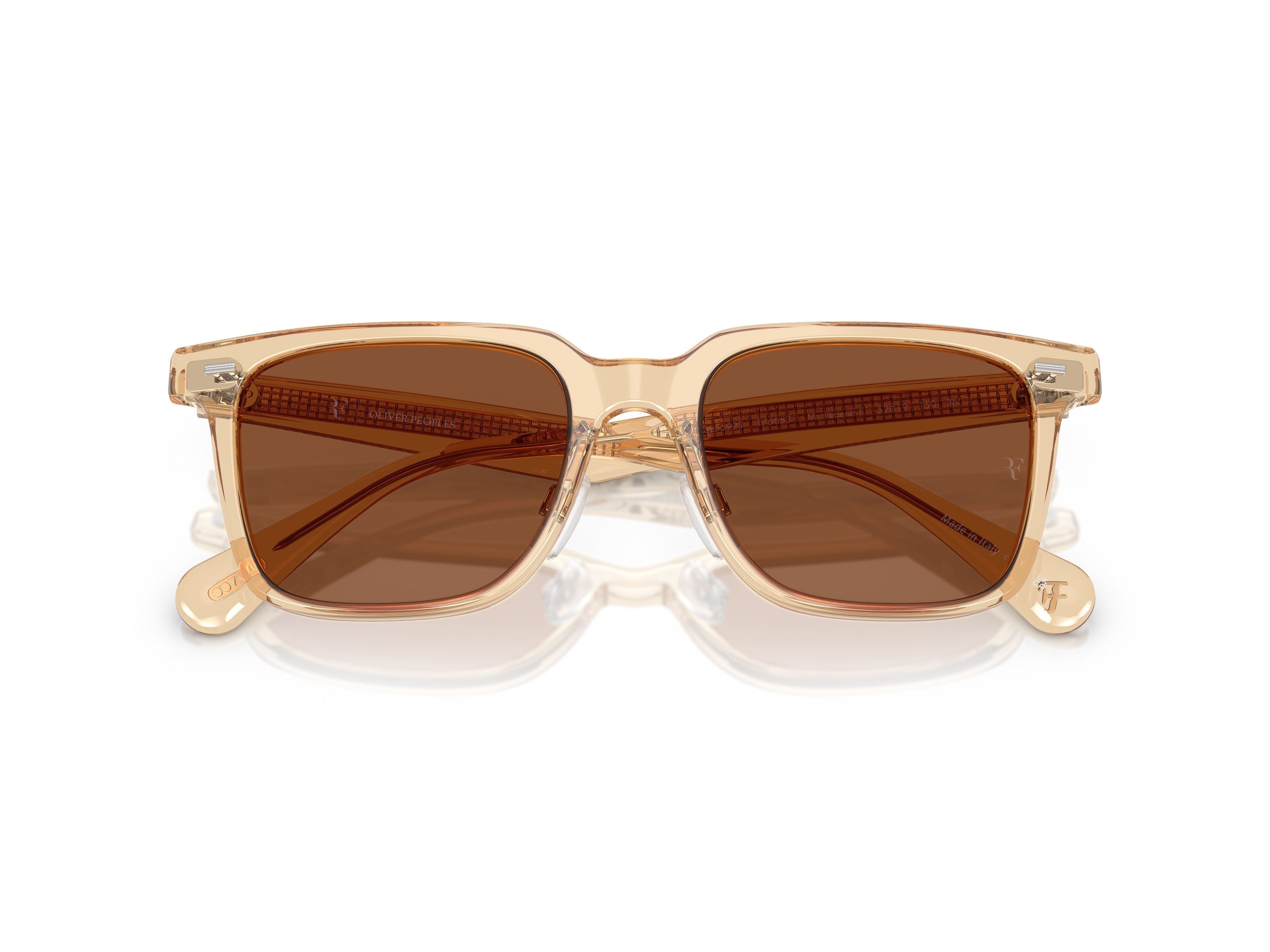 oliver peoples 0Ov5592S 반투명 사각 아세테이트 선글라스