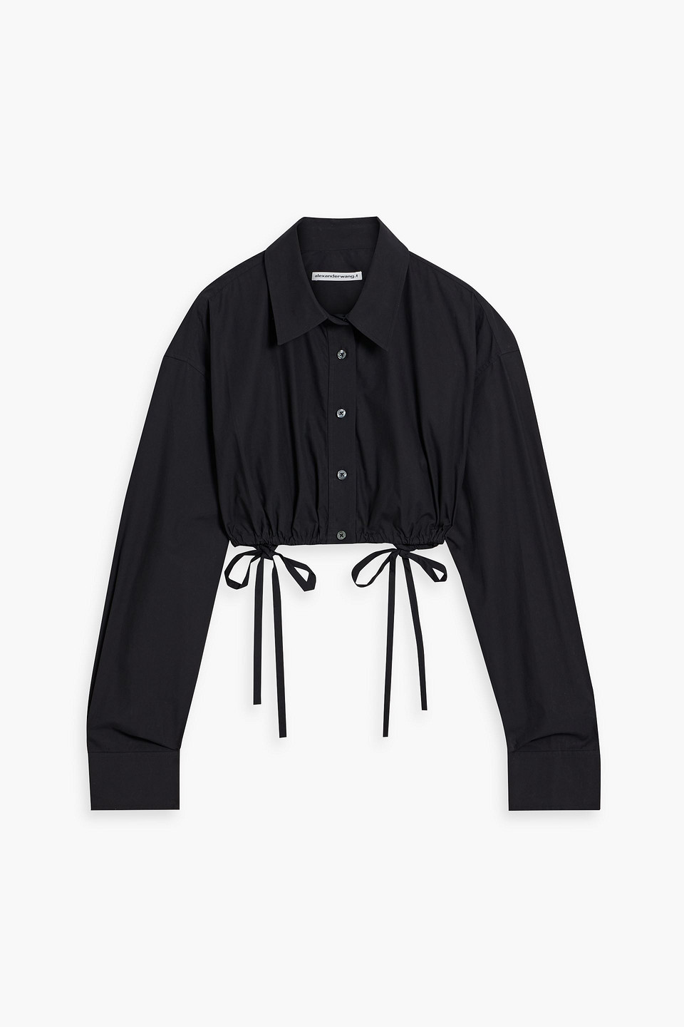 クロップド コットン ポプリン シャツ | ALEXANDER WANG | FETCHING