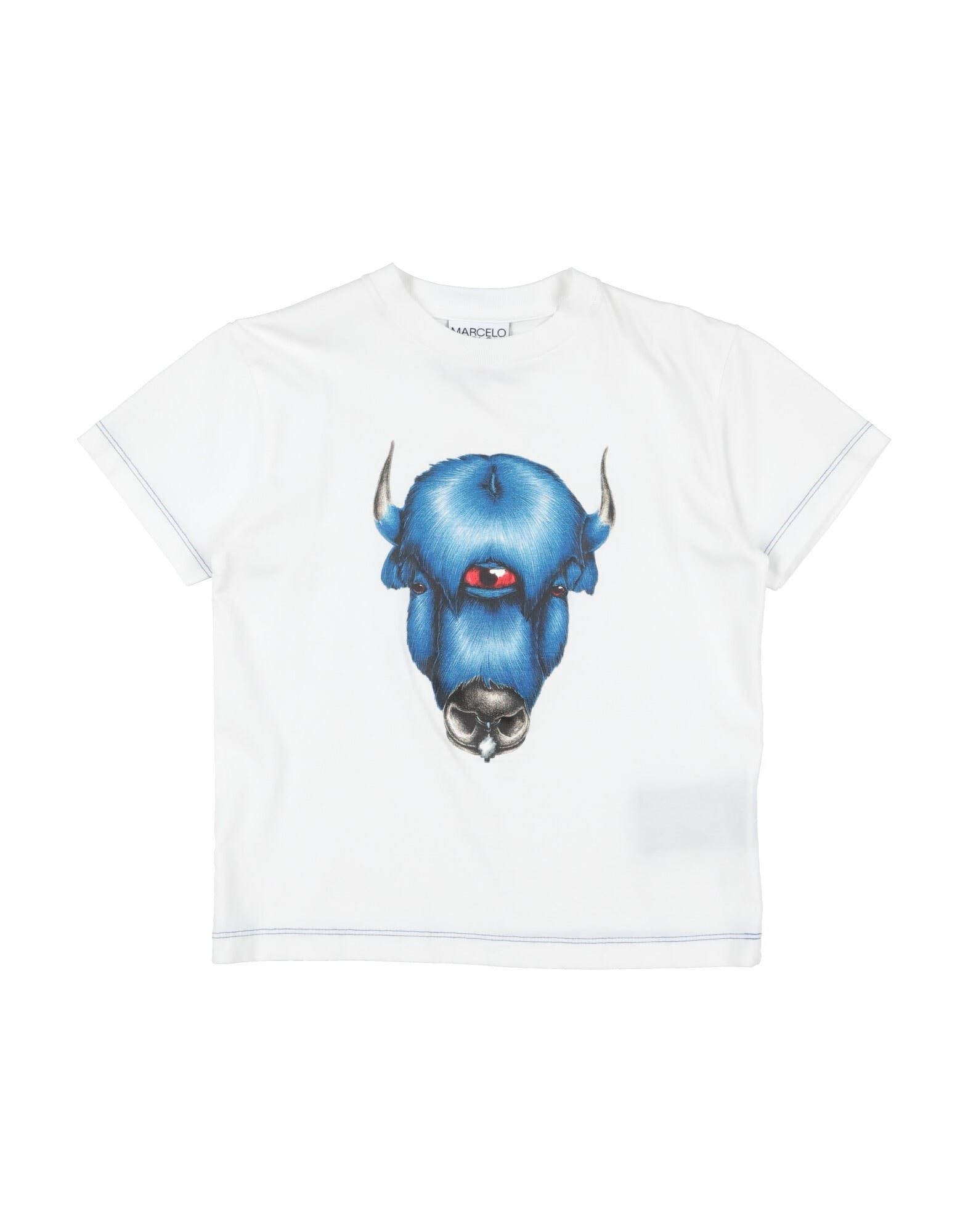 MARCELO BURLON 프린트 디테일 티셔츠