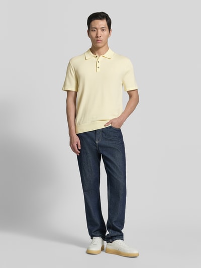 CK CALVIN KLEIN  레귤러 핏 순면 폴로셔츠