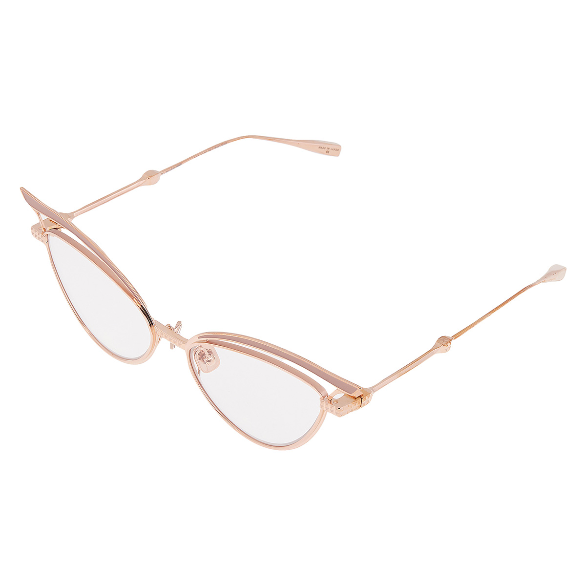 VALENTINO GARAVANI V-GLASSLINER 데모 캣아이 여성 안경 VLX-118 F 55