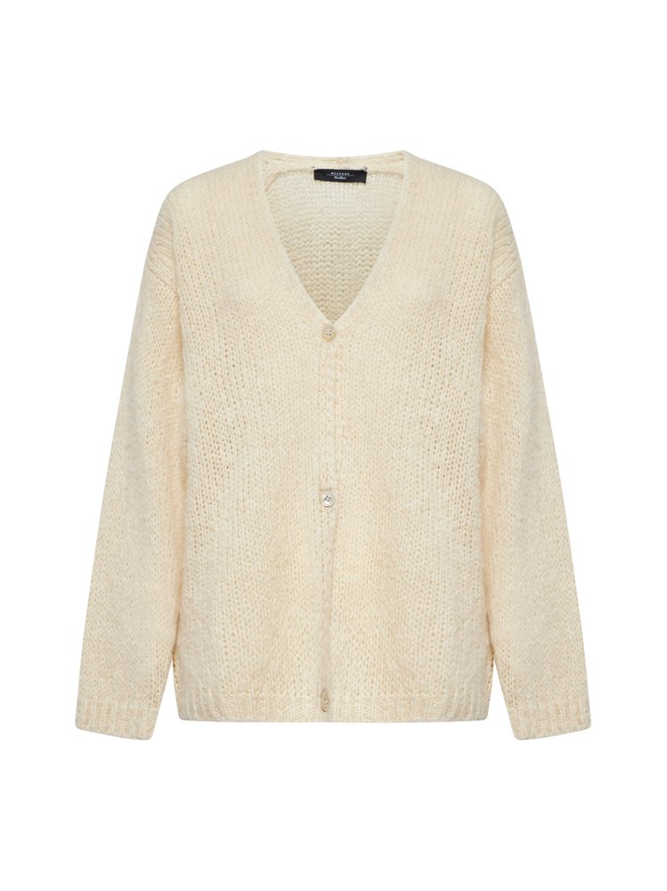 MaxMara Weekend 브이넥 롱슬리브 가디건