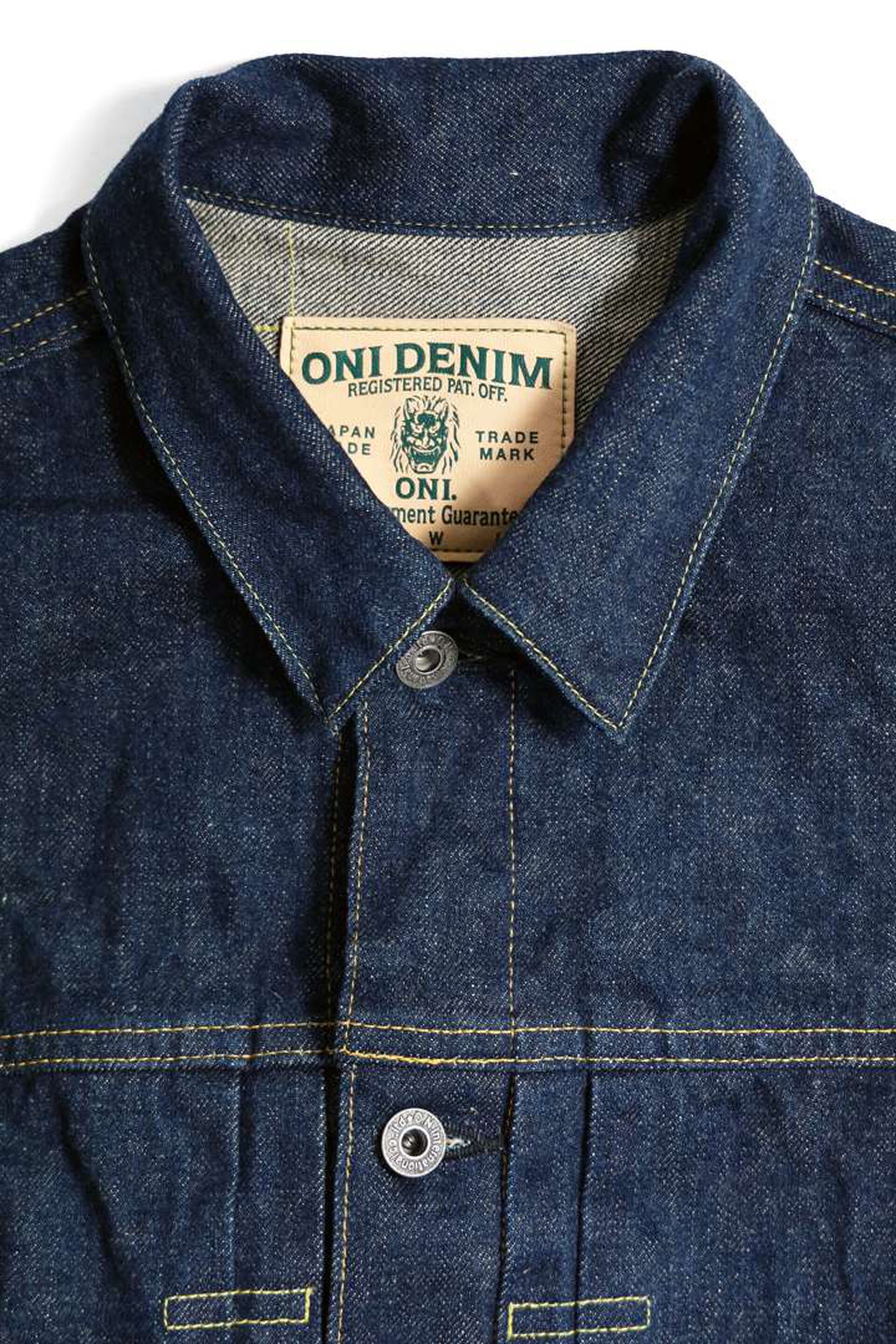 ONI DENIM 오니01507L 이시카와다이 데님 타입I 자켓