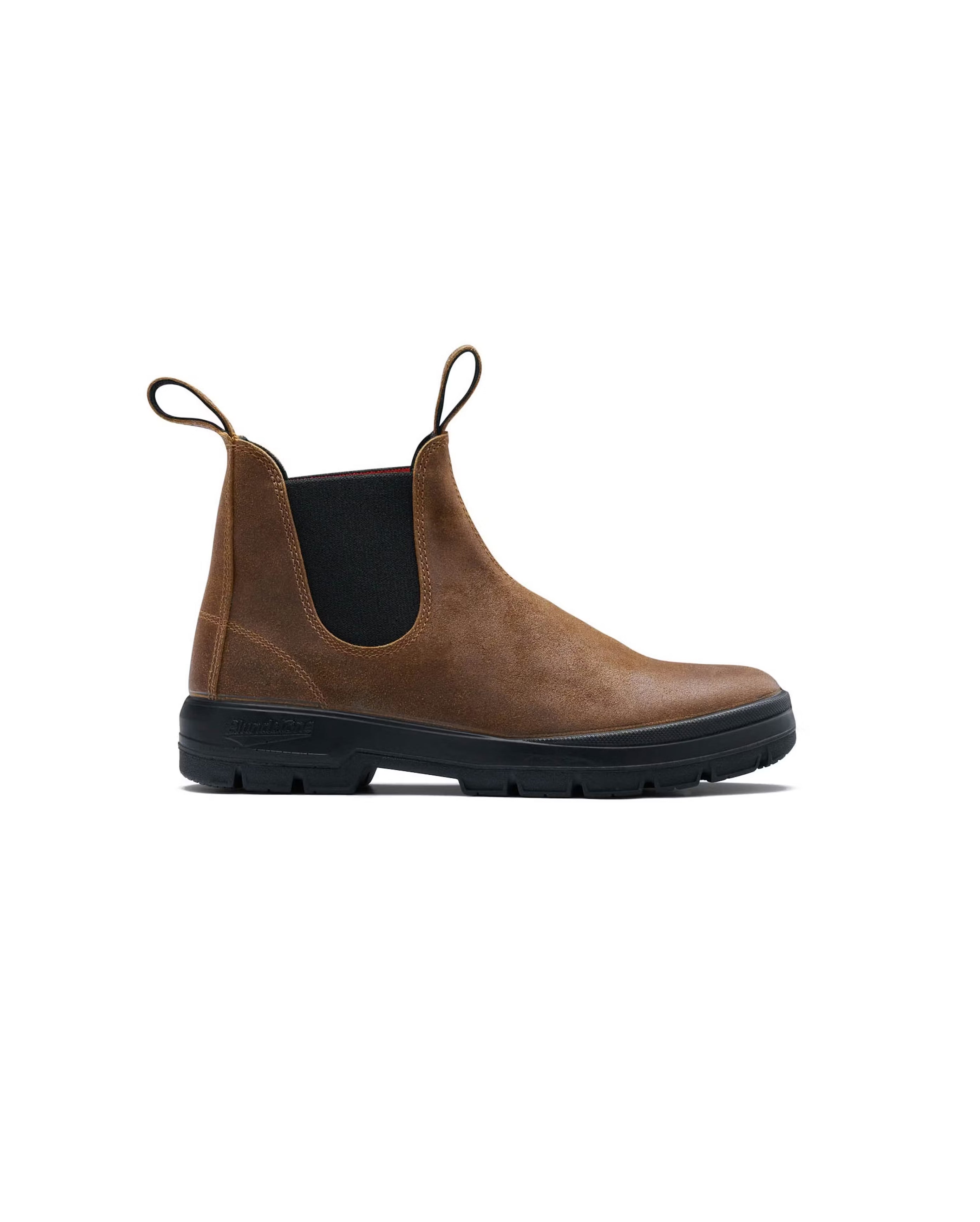 Blundstone 필슨 첼시 부츠 2535 시에나 브라운 왁스 스웨이드