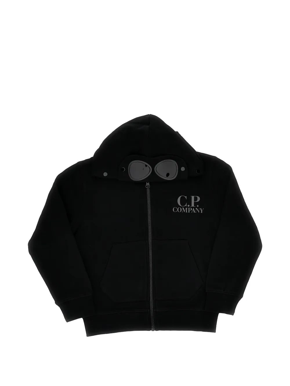 C.P. Company Kids 고글 디테일 집업 후드