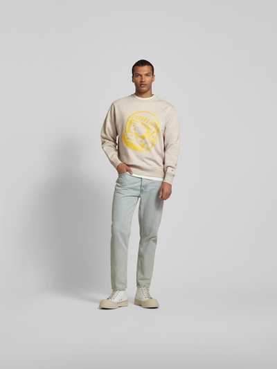 BILLIONAIRE BOYS CLUB 오프화이트 프린트 맨투맨