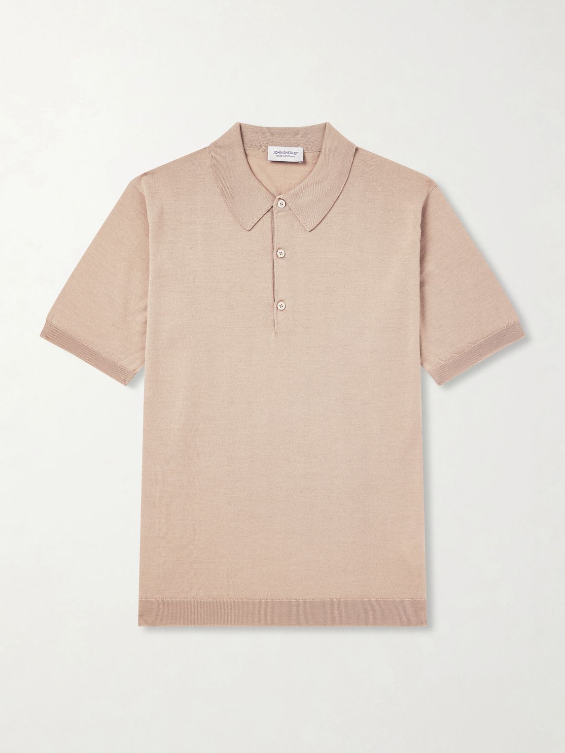 JOHN SMEDLEY 맥라우드 니트 메리노 울 폴로 셔츠