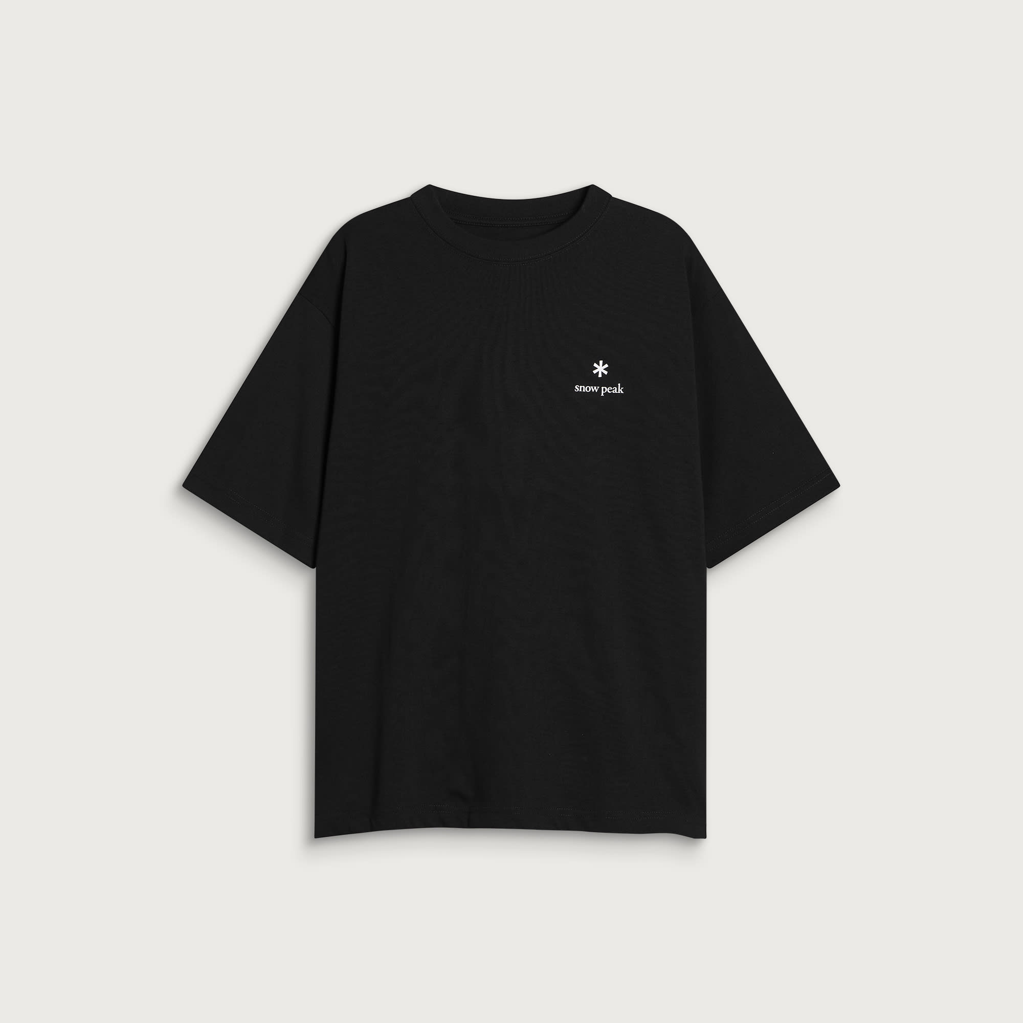 Snow Peak 뉴 스탠다드 로고 티셔츠