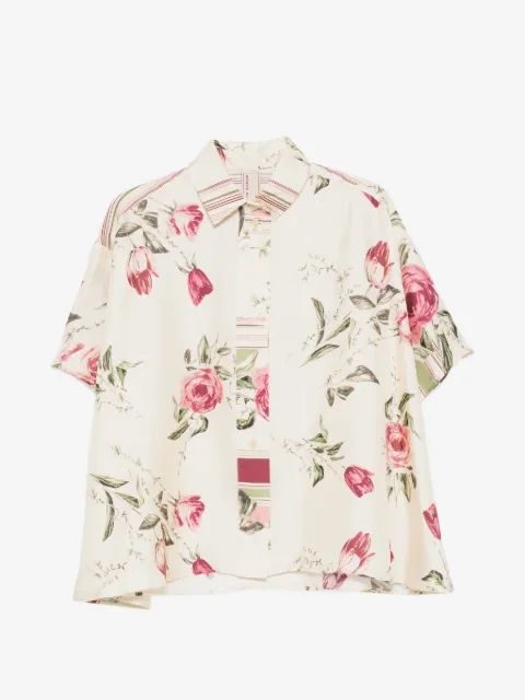 ANTONIO MARRAS 플로럴 프린트 셔츠