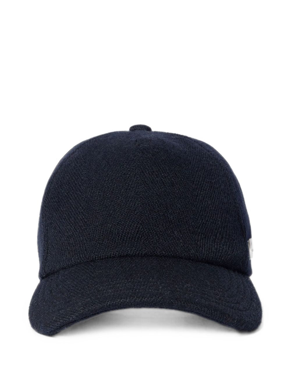 JACQUEMUS 네이비 블루 코튼 야구 모자 La Casquette Cavallo